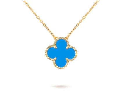 [CLOVER JEWELRY]CLOVER 15MM SINGLE FLOWER NECKLACE COLLECTION