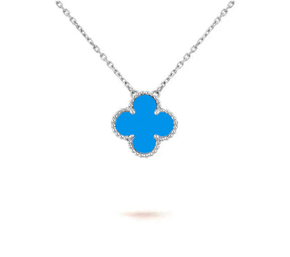 [CLOVER JEWELRY]CLOVER 15MM NECKLACE SILVER COLLECTION