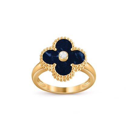 [CLOVER JEWELRY]CLOVER DIAMOND RING GOLD COLLECTION