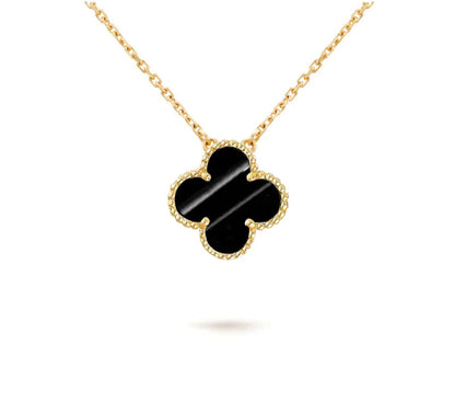 [CLOVER JEWELRY]CLOVER 15MM SINGLE FLOWER NECKLACE COLLECTION