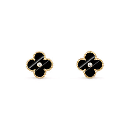 [CLOVER JEWELRY]CLOVER  15MM DIAMOND EARRINGS COLLECTION
