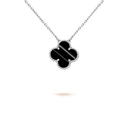 [CLOVER JEWELRY]CLOVER 15MM NECKLACE SILVER COLLECTION