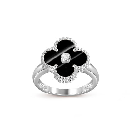 [CLOVER JEWELRY]CLOVER SILVER DIOMND RING COLLECTION