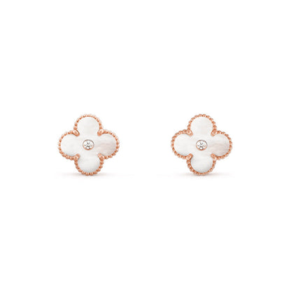 [CLOVER JEWELRY]CLOVER  15MM DIAMOND EARRINGS COLLECTION