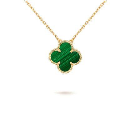 [CLOVER JEWELRY]CLOVER 15MM SINGLE FLOWER NECKLACE COLLECTION