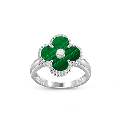 [CLOVER JEWELRY]CLOVER SILVER DIOMND RING COLLECTION