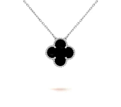 [CLOVER JEWELRY]CLOVER 15MM NECKLACE SILVER COLLECTION
