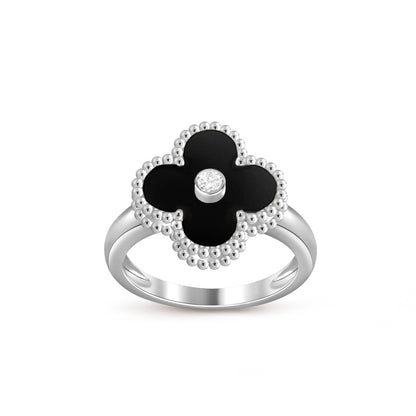 [CLOVER JEWELRY]CLOVER SILVER DIOMND RING COLLECTION