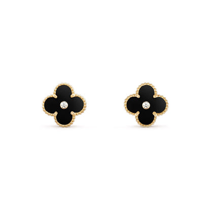 [CLOVER JEWELRY]CLOVER  15MM DIAMOND EARRINGS COLLECTION