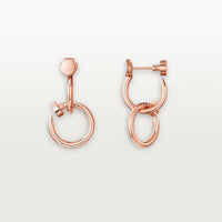 [Clover Jewelry]JUSTE NO DIAMOND DOUBLE EARRINGS