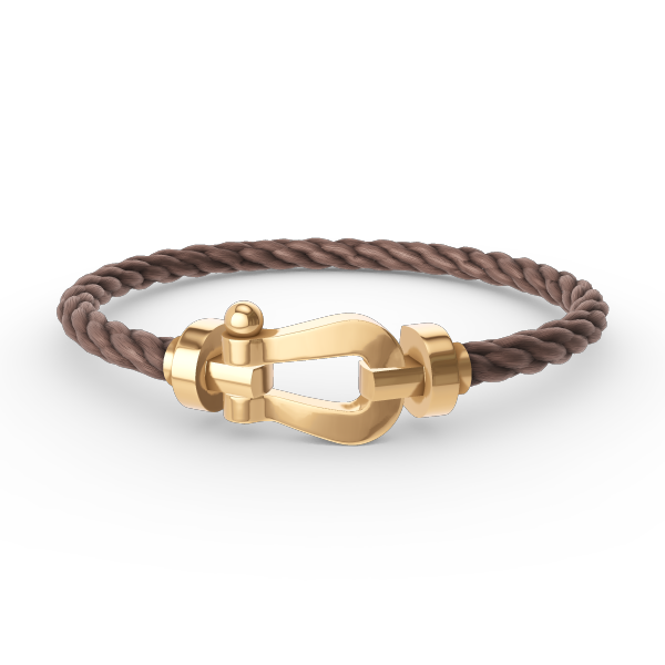 [CLOVER JEWELRY]FORCE LARGE HORSESHOE NO DIAMOND BRACELET GOLD
