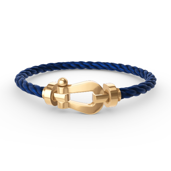 [CLOVER JEWELRY]FORCE LARGE HORSESHOE NO DIAMOND BRACELET GOLD