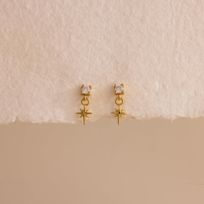 Diamond Star Flatback Studs