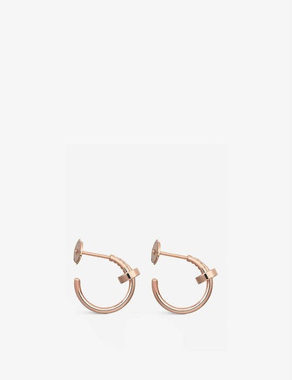 [Clover Jewelry]JUSTE EARRINGS PINK GOLD
