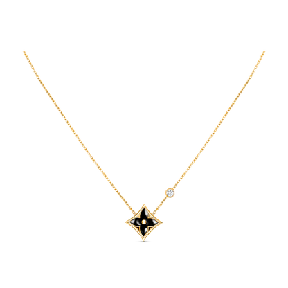 [Clover Jewelry]STAR BLACK MOP NECKLACE