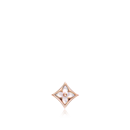 [Clover Jewelry]STAR MOP PINK GOLD EARRINGS