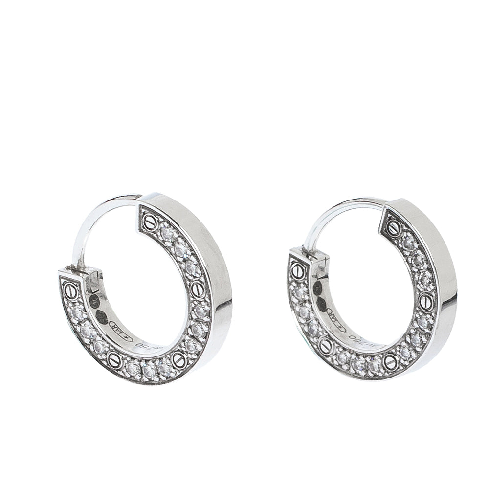 [CLOVER JEWELRY]LOVE DIAMOND EARRINGS
