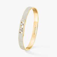[Clover Jewelry]Move Noa Full Pavé Diamond Bangle Bracelet
