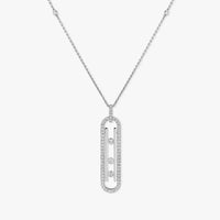 [Clover Jewelry]Diamond Necklace Move 10Th