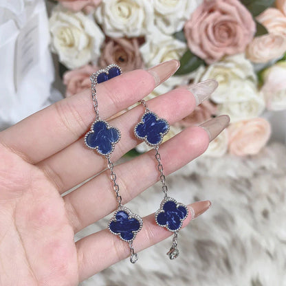 [Clover Jewelry]CLOVER 5 MOTIF PIETERSITE BRACELET COLLECTION