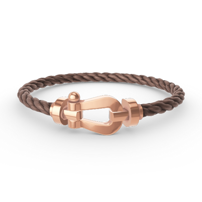 [Clover Jewelry]FORCE LARGE HORSESHOE NO DIAMOND BRACELET ROSE GOLD