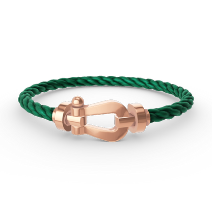 [Clover Jewelry]FORCE LARGE HORSESHOE NO DIAMOND BRACELET ROSE GOLD