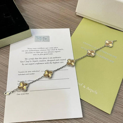 [CLOVER JEWELRY] CLOVER 5 MOTIF LASER BRACELET COLLECTION