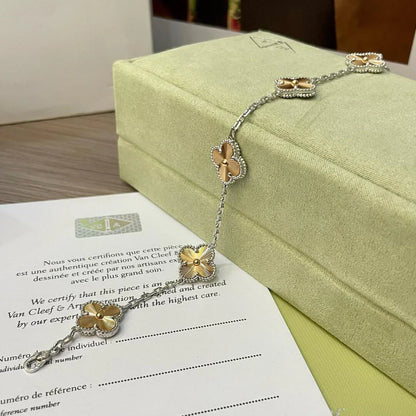 [CLOVER JEWELRY] CLOVER 5 MOTIF LASER BRACELET COLLECTION