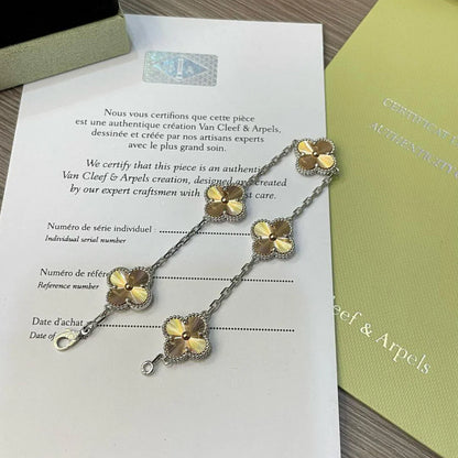 [CLOVER JEWELRY] CLOVER 5 MOTIF LASER BRACELET COLLECTION