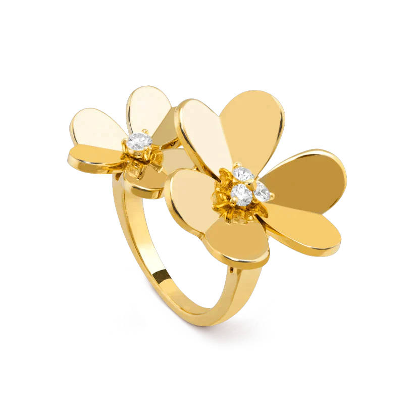[CLOVER JEWELRY]CLOVER COMOS GOLD DIAMOND RING