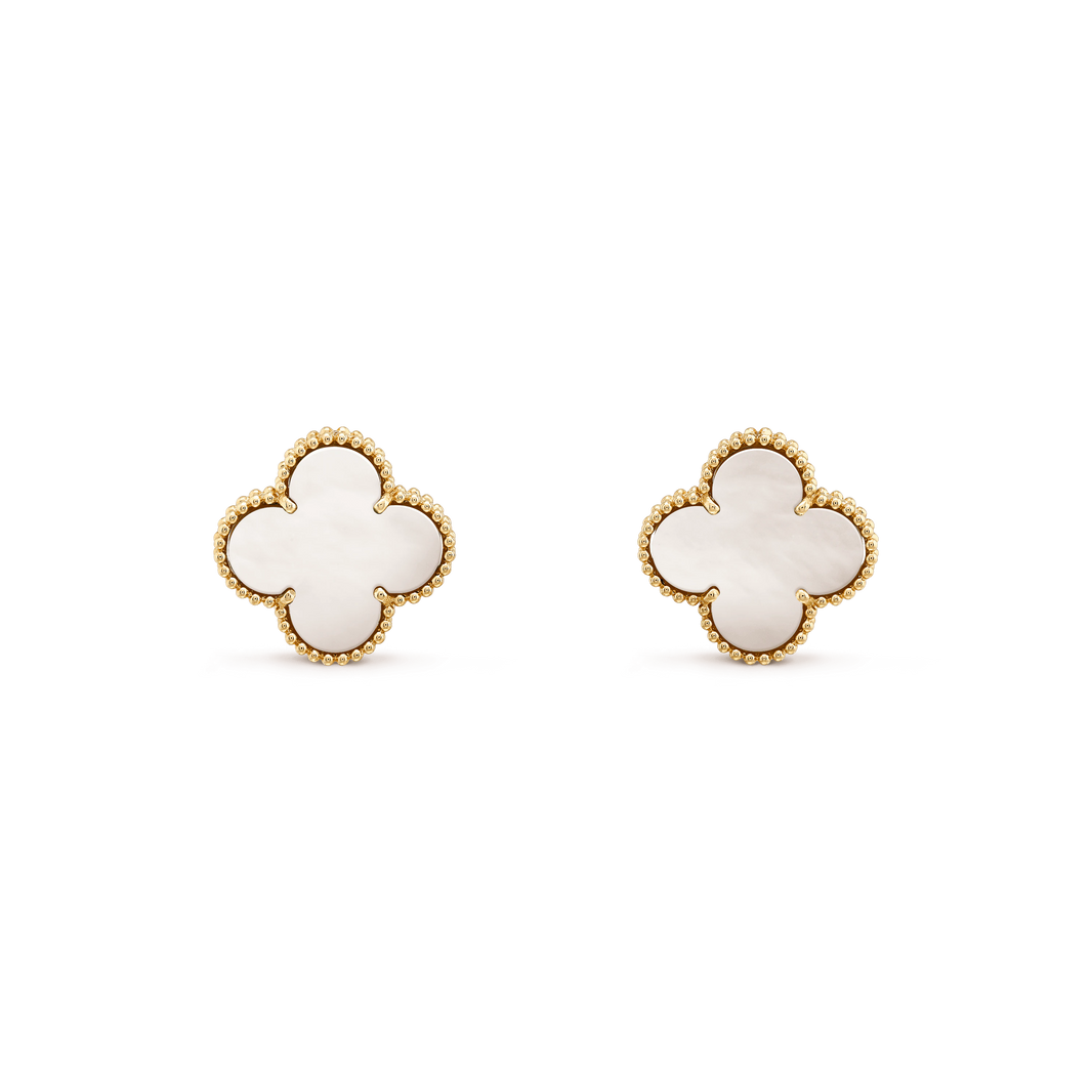 [Clover Jewelry]CLOVER MINI GOLD EARRINGS