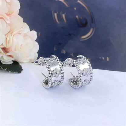 [CLOVER JEWELRY]PERLEE DIAMOND EARRINGS