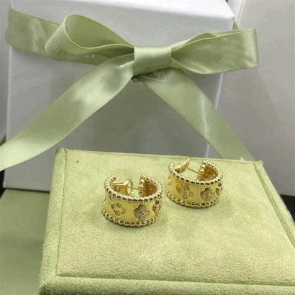 [CLOVER JEWELRY]PERLEE DIAMOND EARRINGS