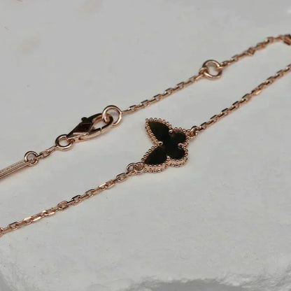 [Clover Jewelry]BUTTERFLY ONYX  BUTTERFLY BRACELET