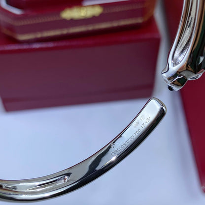 [Clover Jewelry]PANTHERE SILVER OPEN BRACELET