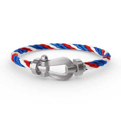 [Clover Jewelry]FORCE LARGE HORSESHOE NO DIAMOND BRACELET SILVER