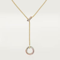 [Clover Jewelry]TRINITY DIAMONDS NECKLACE