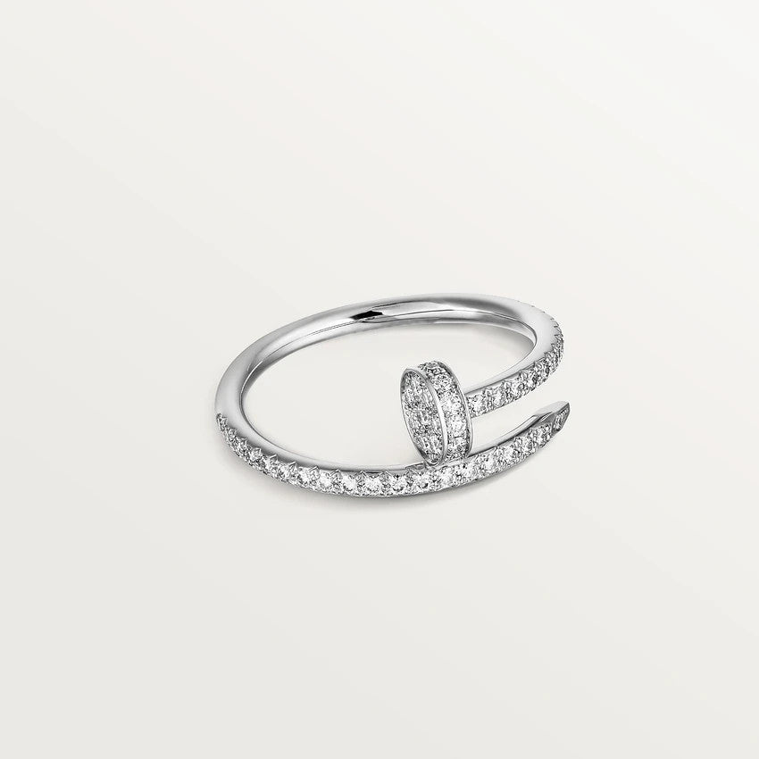 [Clover Jewelry]JUSTE RING 1.8MM SILVER DIAMONDS